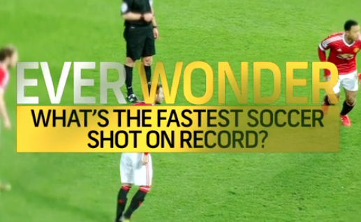 Ever Wonder? What's the Fastest Soccer Shot on Record?