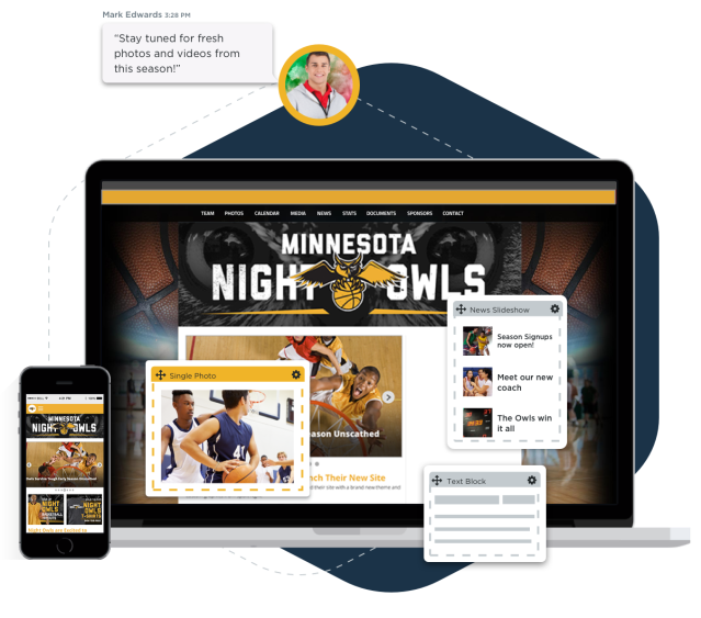 Websites and messaging
