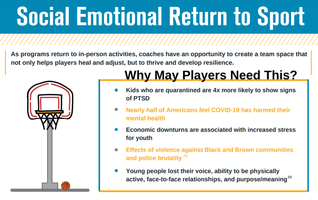 Social Emotional Return to the Field
